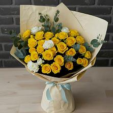 Букет цветов из:  Розы в Мекенской