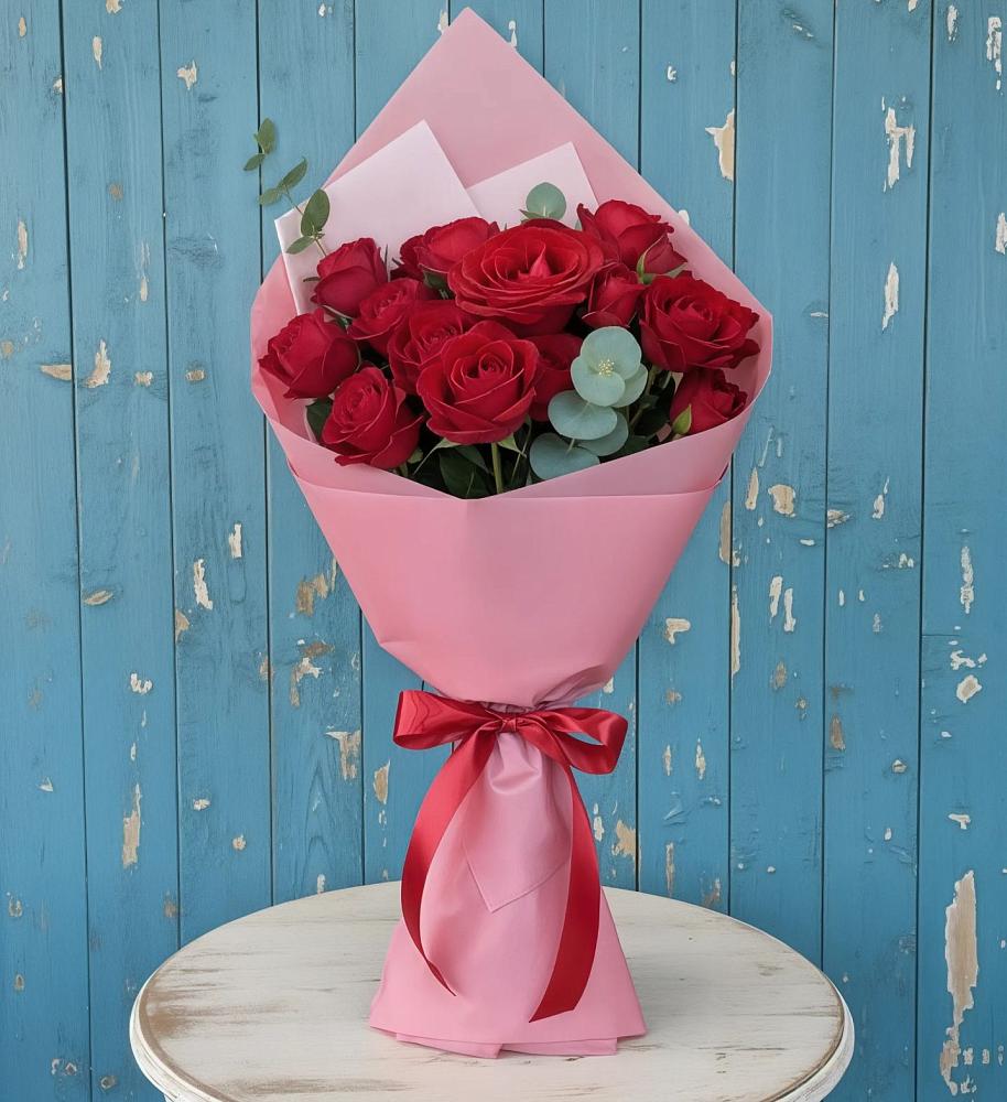 Букет цветов из: Розы в Мекенской