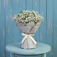 Букет цветов из:  Гипсофила в Мекенской