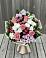 Букет цветов из: Альстромерии, Гвоздики, Розы и Хризантемы в Мекенской