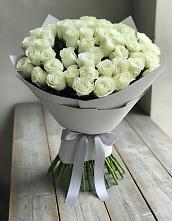 Букет 35 Белых роз в Мекенской