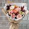 Букет цветов из: Гвоздики, Хризантемы и Розы в Мекенской