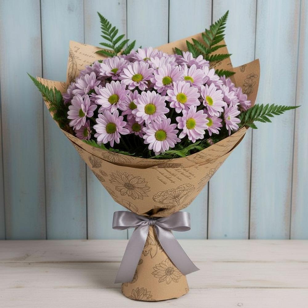 Букет цветов из: Хризантемы в Мекенской