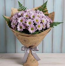 Букет цветов из:  Хризантемы в Мекенской