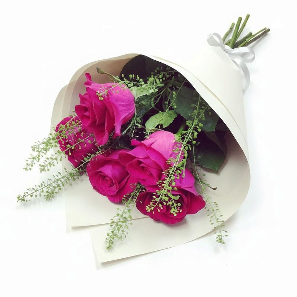 Букет цветов из: Розы в Мекенской