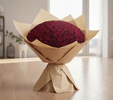 Букет 101 Красная роза #REPLACE_PRED# Мекенской