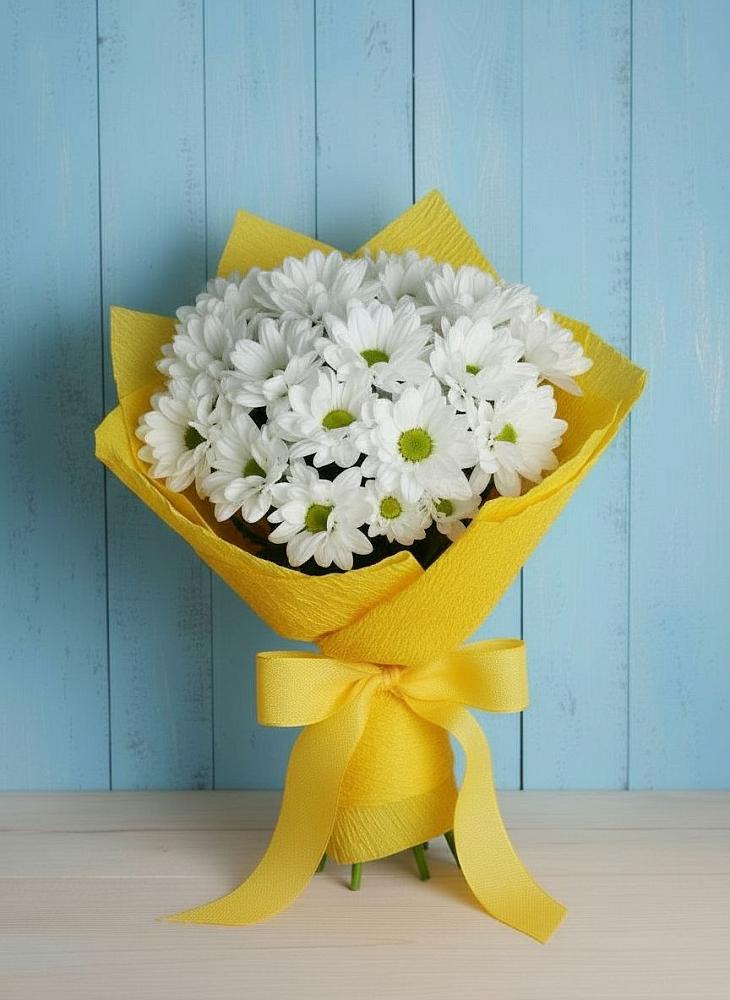 Букет цветов из: Хризантемы в Мекенской