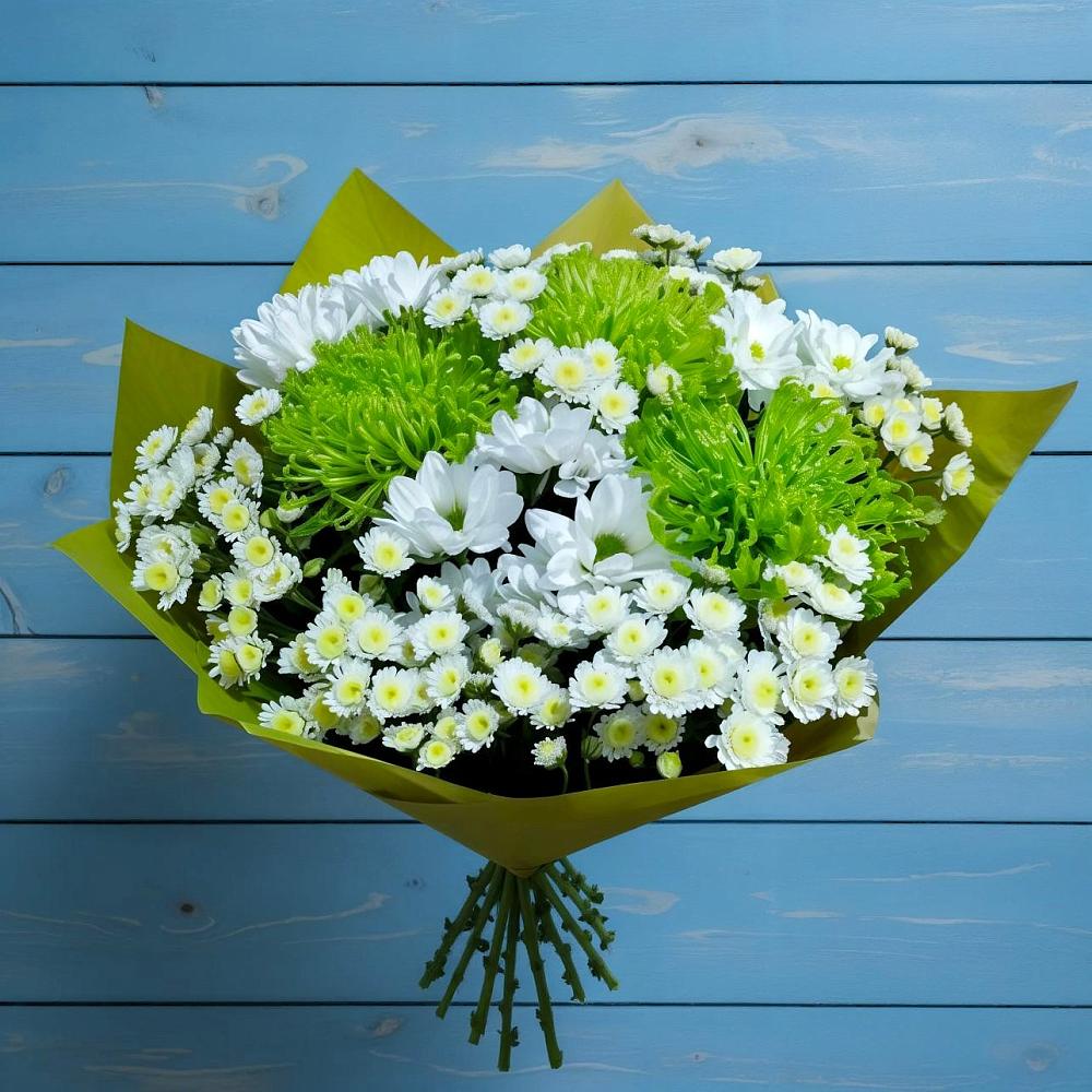 Букет цветов из: Хризантемы в Мекенской
