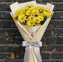 Букет цветов из:  Хризантемы #REPLACE_PRED# Мекенской