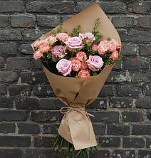 Букет цветов из:  Розы в Мекенской