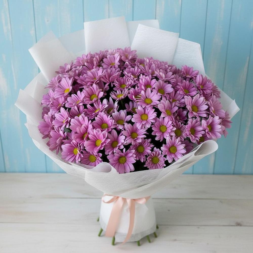Букет цветов из: Хризантемы в Мекенской