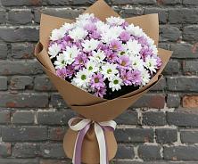 Букет цветов из:  Хризантемы в Мекенской