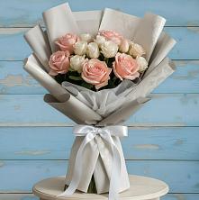 Букет цветов из:  Розы в Мекенской