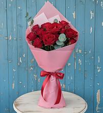 Букет цветов из:  Розы #REPLACE_PRED# Мекенской
