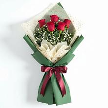 Букет цветов из:  Розы в Мекенской