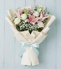 Букет цветов из:  Лилии в Мекенской